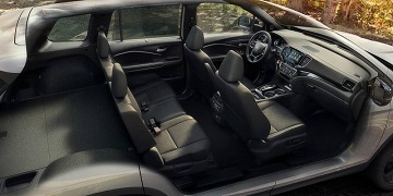 Interior Appearance of the 2021 Honda Passport available at Royal Honda