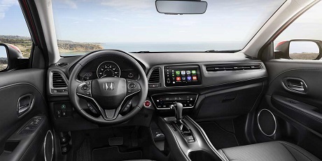 Interior appearance of the 2021 Honda HR-V available at Royal Honda
