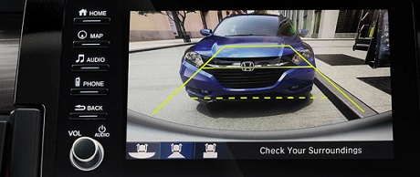 One of the safety features in the 2021 Honda HR-V available at Royal Honda