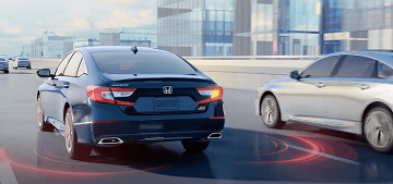 One of the safety features of the 2021 Honda Accord Hybrid Available at Royal Honda