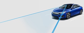One of the safety features of the 2021 Honda Civic available at Royal Honda