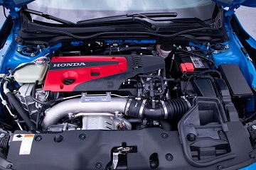 Engine appearance of the 2021 Honda Civic Type-R available at Royal Honda
