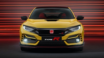 Exterior appearance of the 2021 Honda Civic Type-R available at Royal Honda
