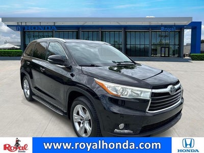 2016 Toyota Highlander Limited Platinum V6