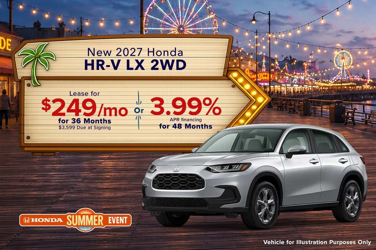 New 2027 Honda HR-V LX 2WD