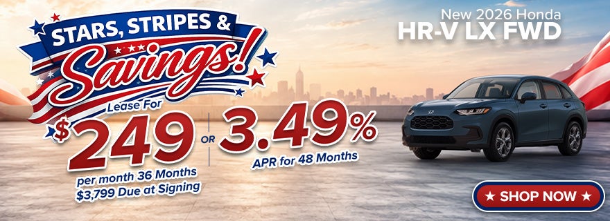 New 2026 Honda HR-V LX FWD