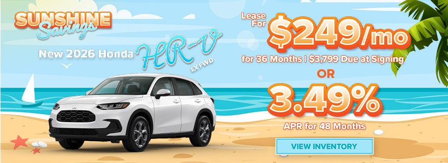 New 2026 Honda HR-V LX FWD