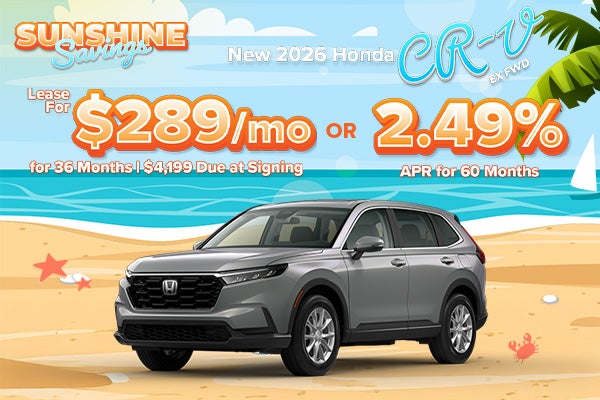 New 2026 Honda CR-V EX FWD
