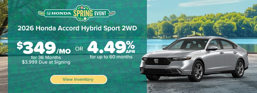 2026 Honda Accord Hybrid Sport 2WD
