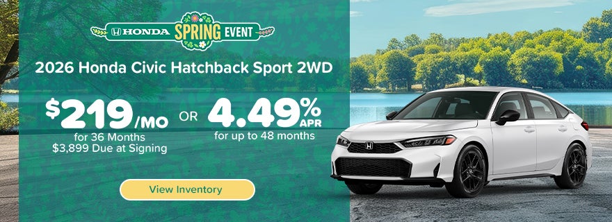 2026 Honda Civic Hatchback Sport 2WD