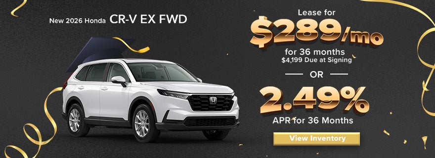 New 2026 Honda CR-V EX FWD