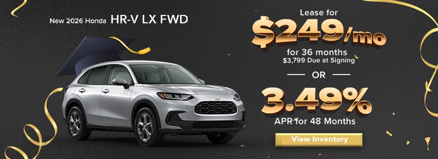 New 2026 Honda HR-V LX FWD