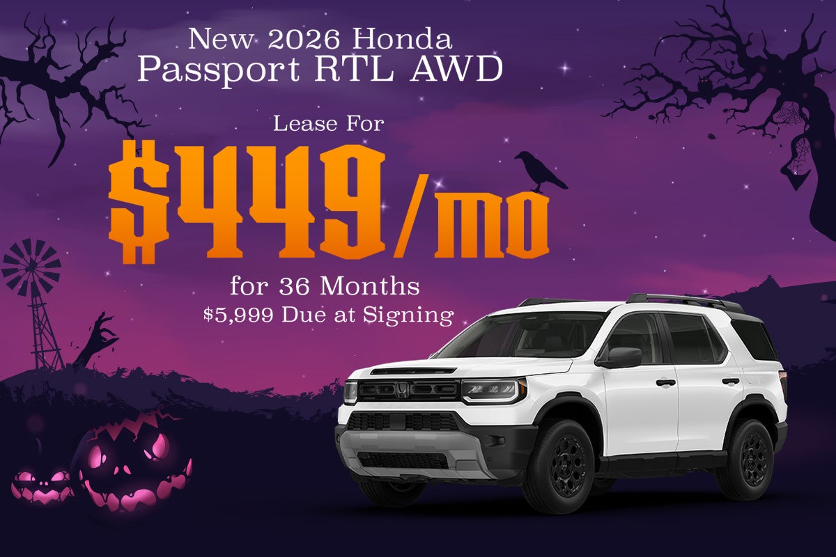New 2026 Honda Passport RTL AWD