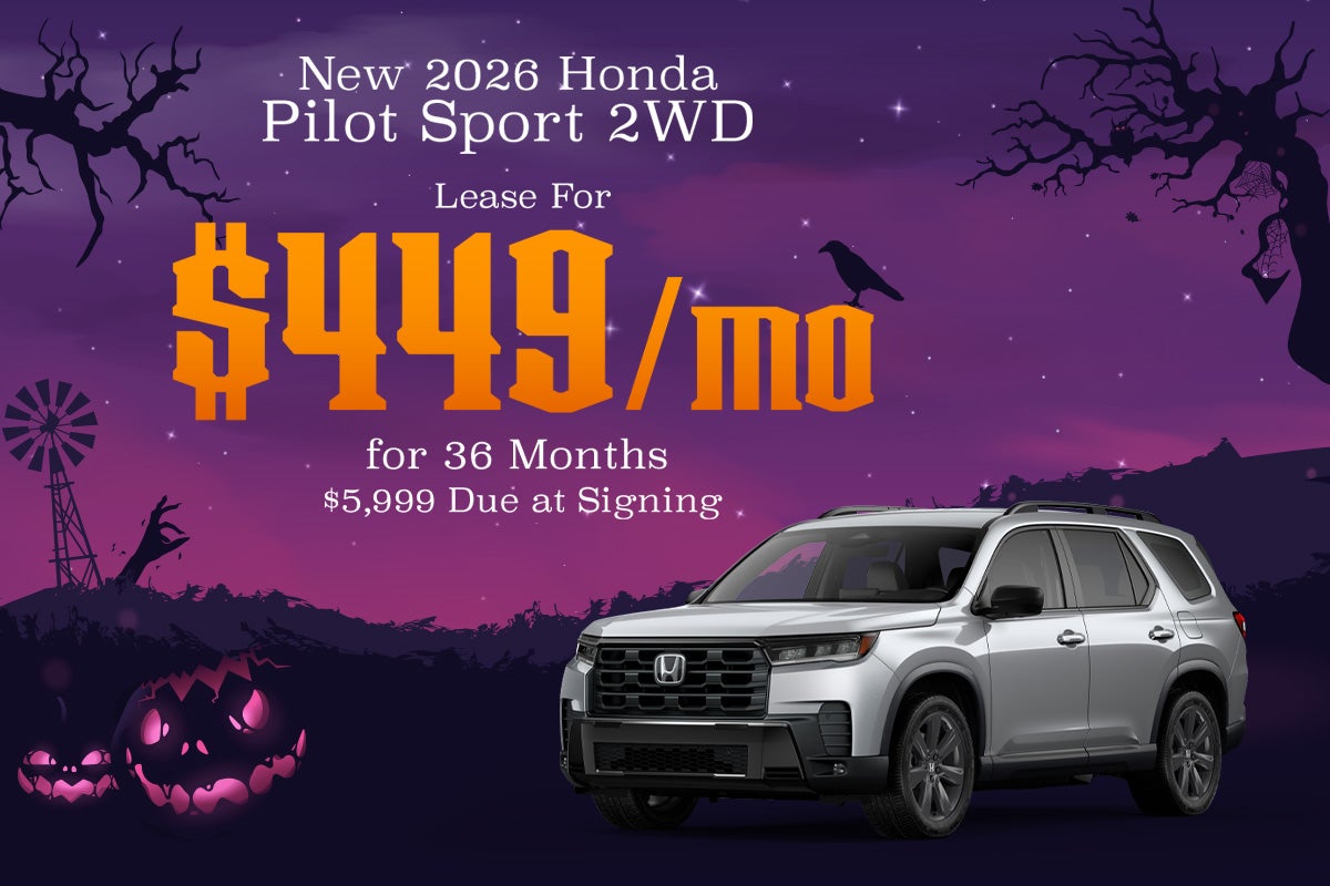 New 2026 Honda Pilot Sport 2WD