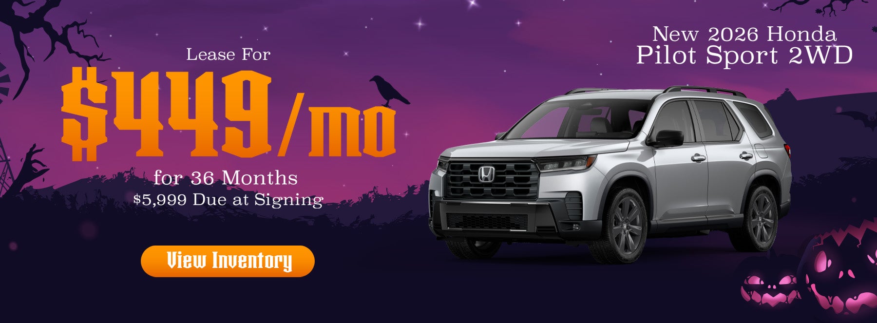New 2026 Honda Pilot Sport 2WD