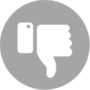 thumb down icon | Royal Honda in Metairie LA